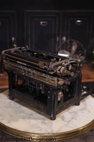 machine a ecrire typewriter Underwood modele numero 6 ancienne 1900